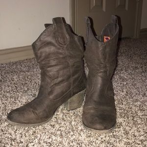 Brown Rocket Dog Booties